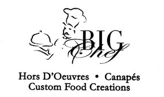 BIG CHEF HORS D'OEUVRES CANAPÉS CUSTOM FOOD CREATIONS logo