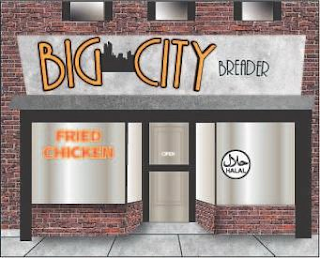BIG CITY BREADER HALAL FRIED CHICKEN logo
