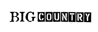 BIG COUNTRY logo