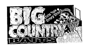 BIG COUNTRY BAITS NETS 'EM EVERY TIME logo