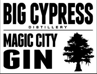 BIG CYPRESS DISTILLERY MAGIC CITY GIN logo