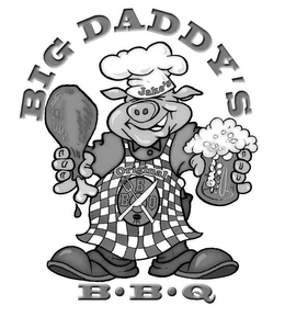 BIG DADDY'S B · B · Q JAKE'S ORIGINAL logo