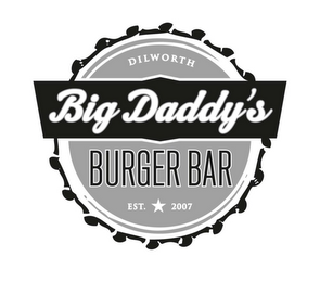 BIG DADDY'S BURGER BAR DILWORTH EST. 2007 logo