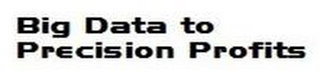 BIG DATA TO PRECISION PROFITS logo