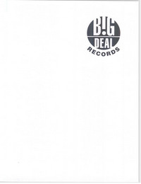 BIG DEAL RECORDS logo