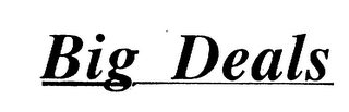 BIG DEALS logo