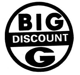 BIG DISCOUNT G logo