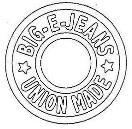 BIG-E-JEANS UNION MADE logo