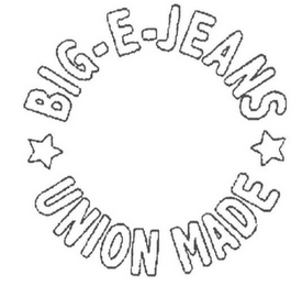 BIG-E-JEANS UNION MADE logo