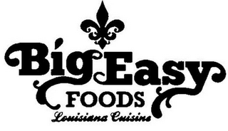 BIG EASY FOODS LOUISIANA CUISINE logo