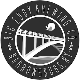 BIG EDDY BREWING CO. NARROWSBURG, NY logo