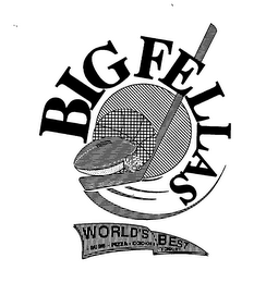 BIG FELLAS WORLD'S BEST SUBS-PIZZA-COOKIES-YOGURT logo