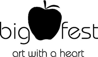 BIG FEST ART WITH A HEART logo