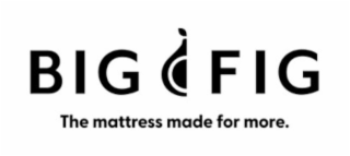 BIG FIG THE MATTRESS MADE FOR MORE.