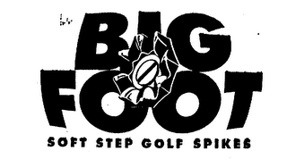 BIG FOOT SOFT STEP GOLF SPIKES logo