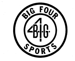 BIG FOUR BIG 4 SPORTS logo