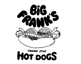 BIG FRANK'S CHICAGO STYLE HOT DOGS logo