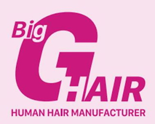 BIG G HAIR HUMAN HAIR MANUFACTURER logo