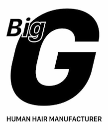 BIG G HUMAN HAIR MANUFACTURER logo