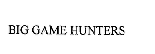 BIG GAME HUNTERS logo