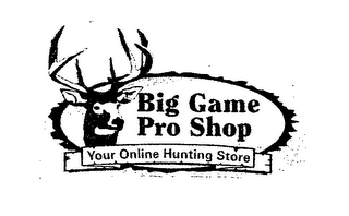 BIG GAME PRO SHOP YOUR ONLINE HUNTING STORE logo