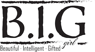 B.I.G GIRL BEAUTIFUL · INTELLIGENT · GIFTED logo