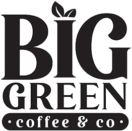 BIG GREEN • COFFEE & CO • logo