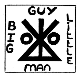 BIG GUY LITTLE MAN logo