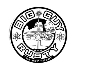 BIG GUY RUSTY AND THE BOY ROBOT logo