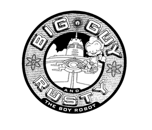 BIG GUY RUSTY AND THE BOY ROBOT logo
