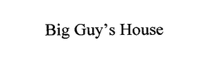 BIG GUY'S HOUSE logo
