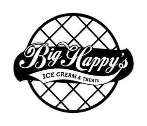 BIG HAPPY'S ICE CREAM & TREATS logo