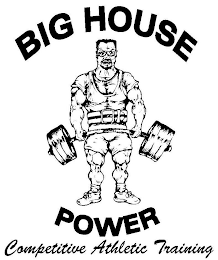 BIG HOUSE POWER COMPETITIVE ATHLETIC TRAINING logo