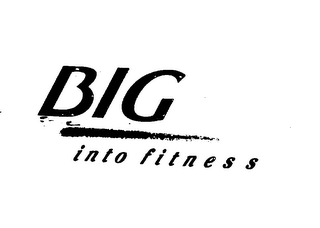 BIG INTO FITNESS logo