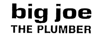 BIG JOE THE PLUMBER logo