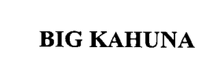 BIG KAHUNA logo