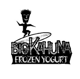 BIG KAHUNA FROZEN YOGURT logo