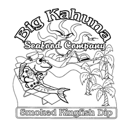 BIG KAHUNA SEAFOOD COMPANY SMOKED KINGFISH DIP logo