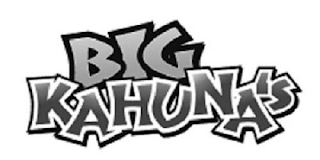 BIG KAHUNA'S logo