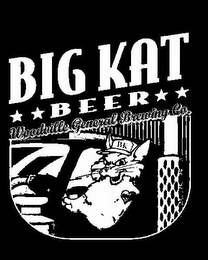BIG KAT BEER WOODVILLE GENERAL BREWING CO. BK logo