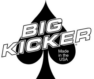 BIG KICKER MADE IN THE USA logo