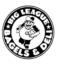 BIG LEAGUE BAGELS & DELI logo