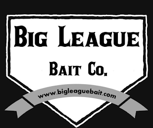 BIG LEAGUE BAIT CO. WWW.BIGLEAGUEBAIT.COM logo