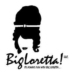 BIG LORETTA! LLC. ITS ALWAYS FUN WITH BIG LORETTA... logo