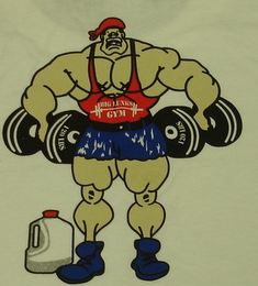 BIG LUNKS GYM 120 LBS logo