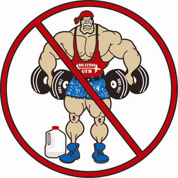 BIG LUNKS GYM 120 LBS logo