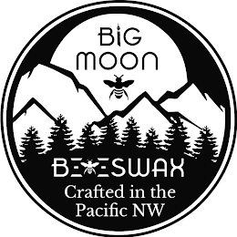 BIG MOON BEESWAX CRAFTED IN THE PACIFICNW logo