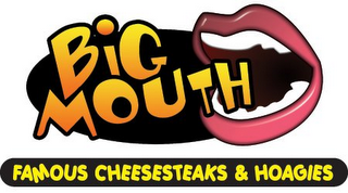 BIG MOUTH FAMOUS CHEESESTEAKS & HOAGIES logo