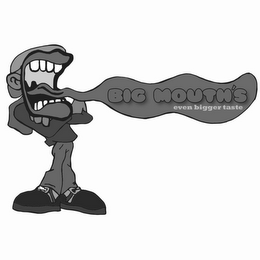BIG MOUTH'S EVEN BIGGER TASTE logo