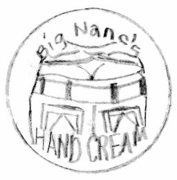 BIG NANC'S  HAND CREAM logo